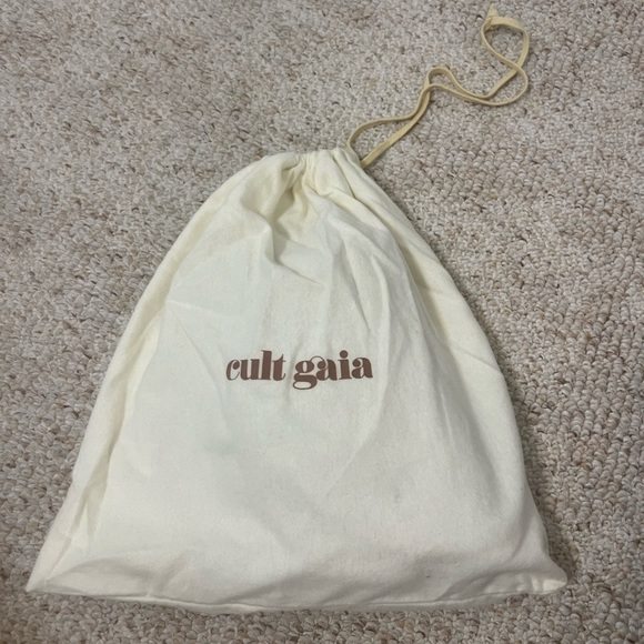 CULT GAIA Ryka rattan shoulder bag, NWT - Picture 4 of 9